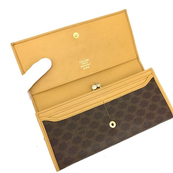 CELINE Macadam PVC Long Bifold Wallet - Picture 5 of 8